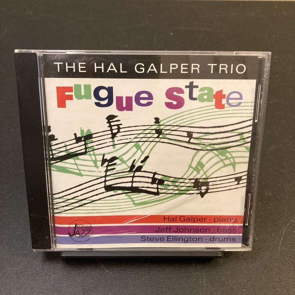 Hal‎ Galper Trio CD Fugue State Blue Chip Jazz Piano HTF